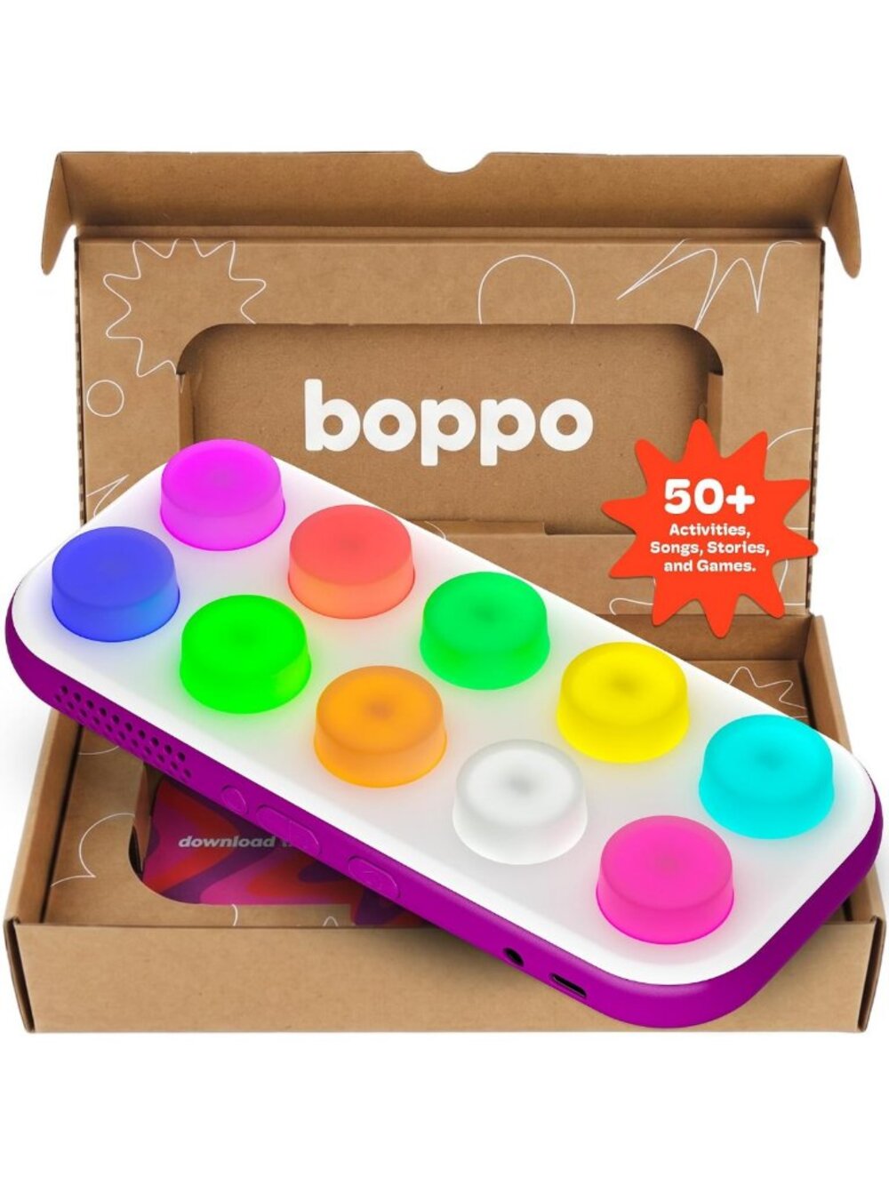 Screen-Free Learning Tablet for Kids | 50+ Fun Educational Games & Activities